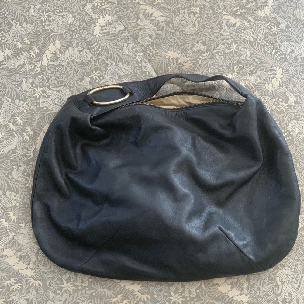 Bird by Juicy Couture Black Hobo Bag with Slouchy Design